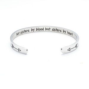 Inspirational Mantra Cuff Bracelet for Women 5